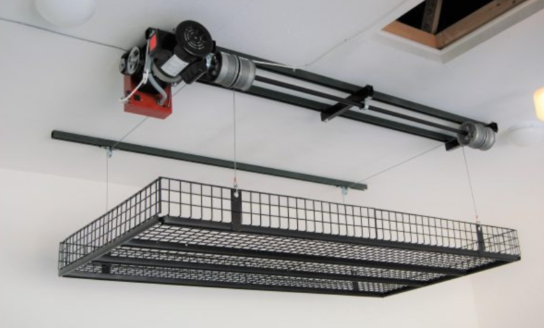 这些车库天花板储物空间可帮助您利用车库空间