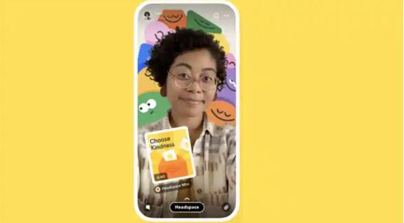 Snapchat为迷你顶部空间添加了两个新的冥想