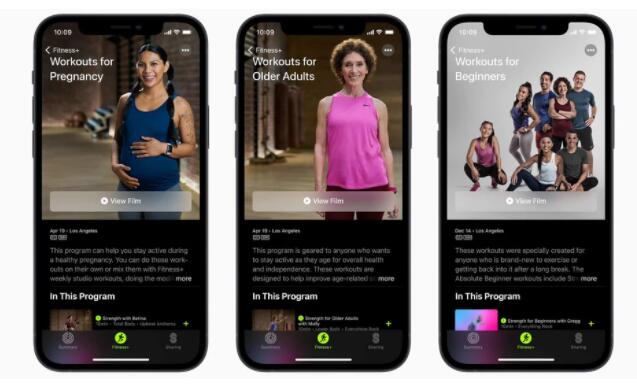 Apple Fitness Plus现在具有专为各个阶段用户设计的锻炼
