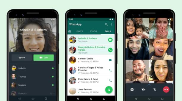 WhatsApp推出可加入的通话功能