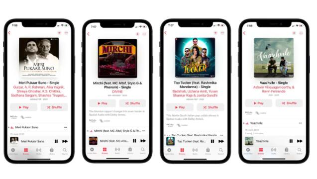 Apple Music 的无损音频和杜比全景声支持在印度推出
